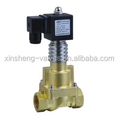 SS304/Brass High Temperature Solenoid Valve Standard Normally Closed XSGW Series 2 Way